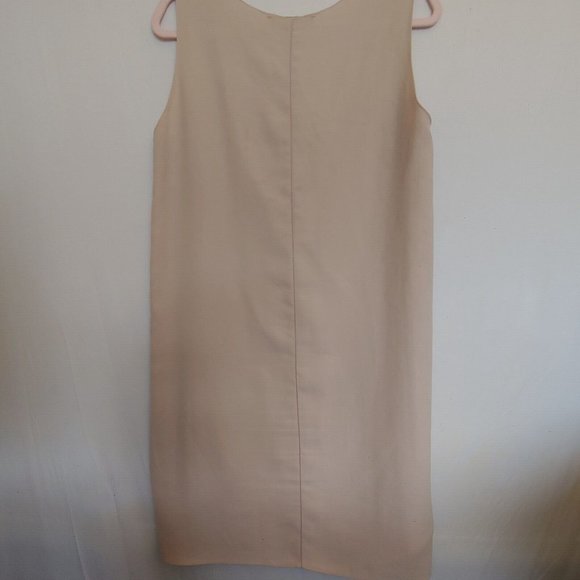 Zara basic lagenlook style tan basic tunic shift dress large large - Picture 5 of 6